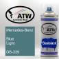 Preview: Mercedes-Benz, Blue Light, DB-339: 400ml Sprühdose, von ATW Autoteile West.